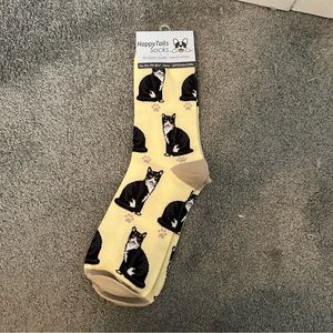 Unisex Happy Tails Cat Socks